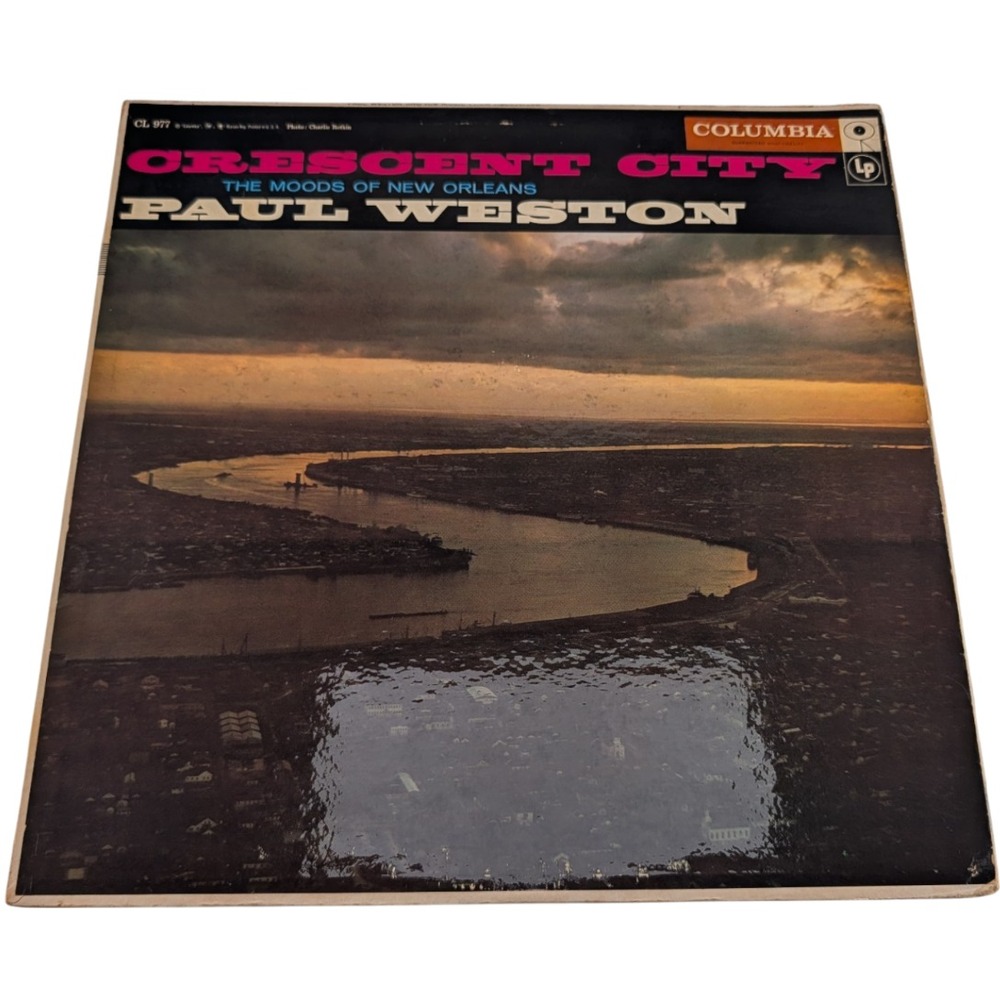 Paul Weston Crescent City LP (1957 US Columbia 6 Eye Mono CL 977) VG VG